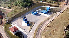 Transfer station for municipal solid waste in Mansilla de las Mulas, León (Spain).